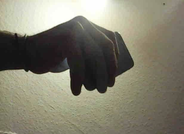 hand, one person, indoors, finger, adult, wet, close-up, arm, wall - building feature