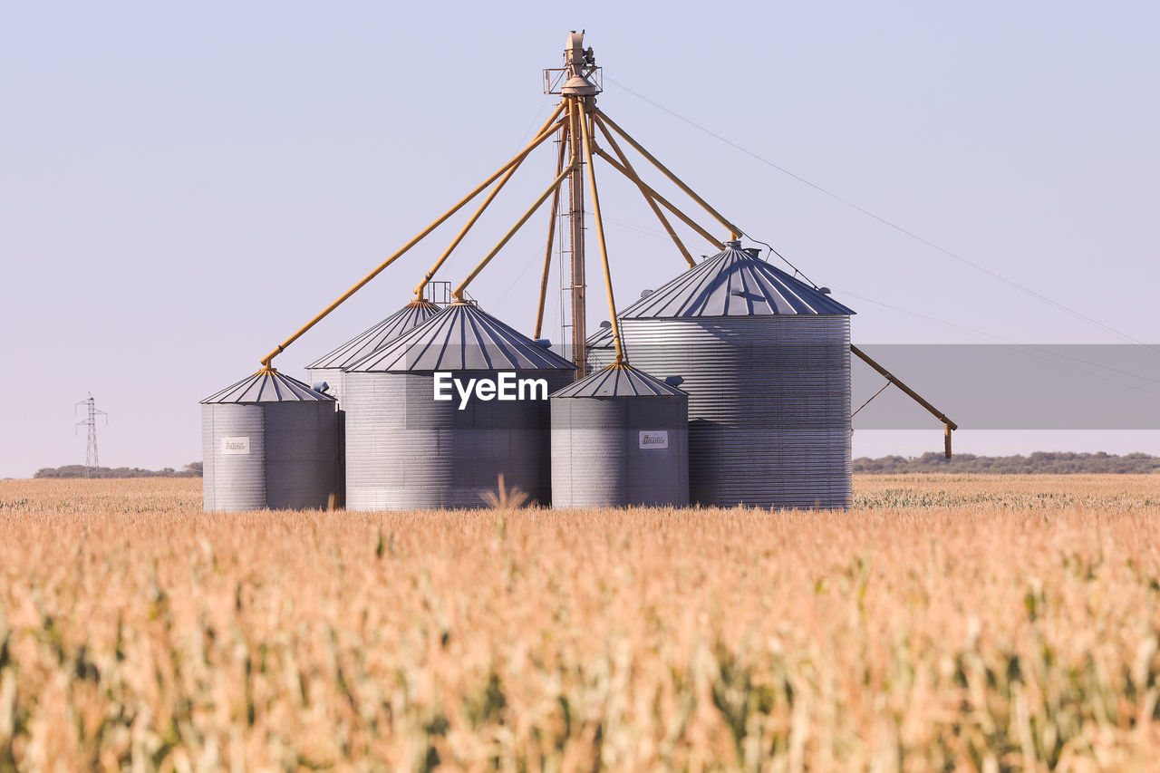Cils to store cereal in the field