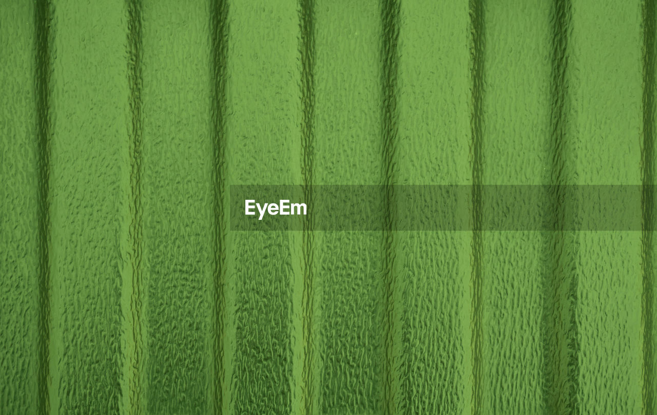 Full frame shot of textured green wall