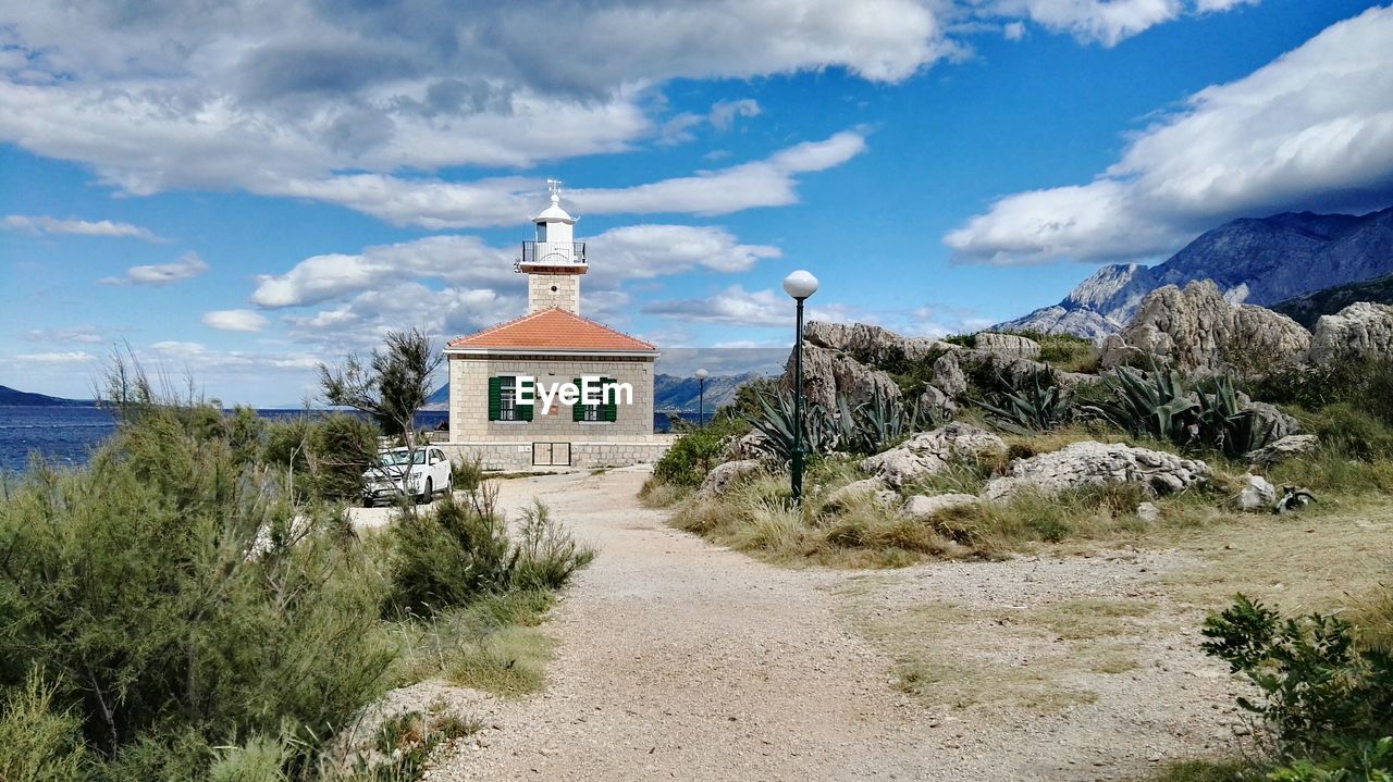 Temple against sky