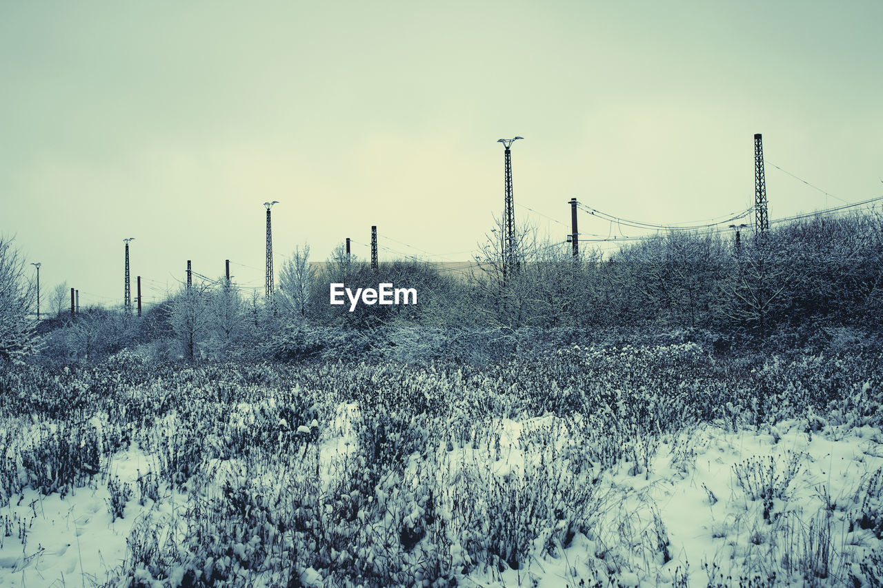 SNOW COVERED LANDSCAPE