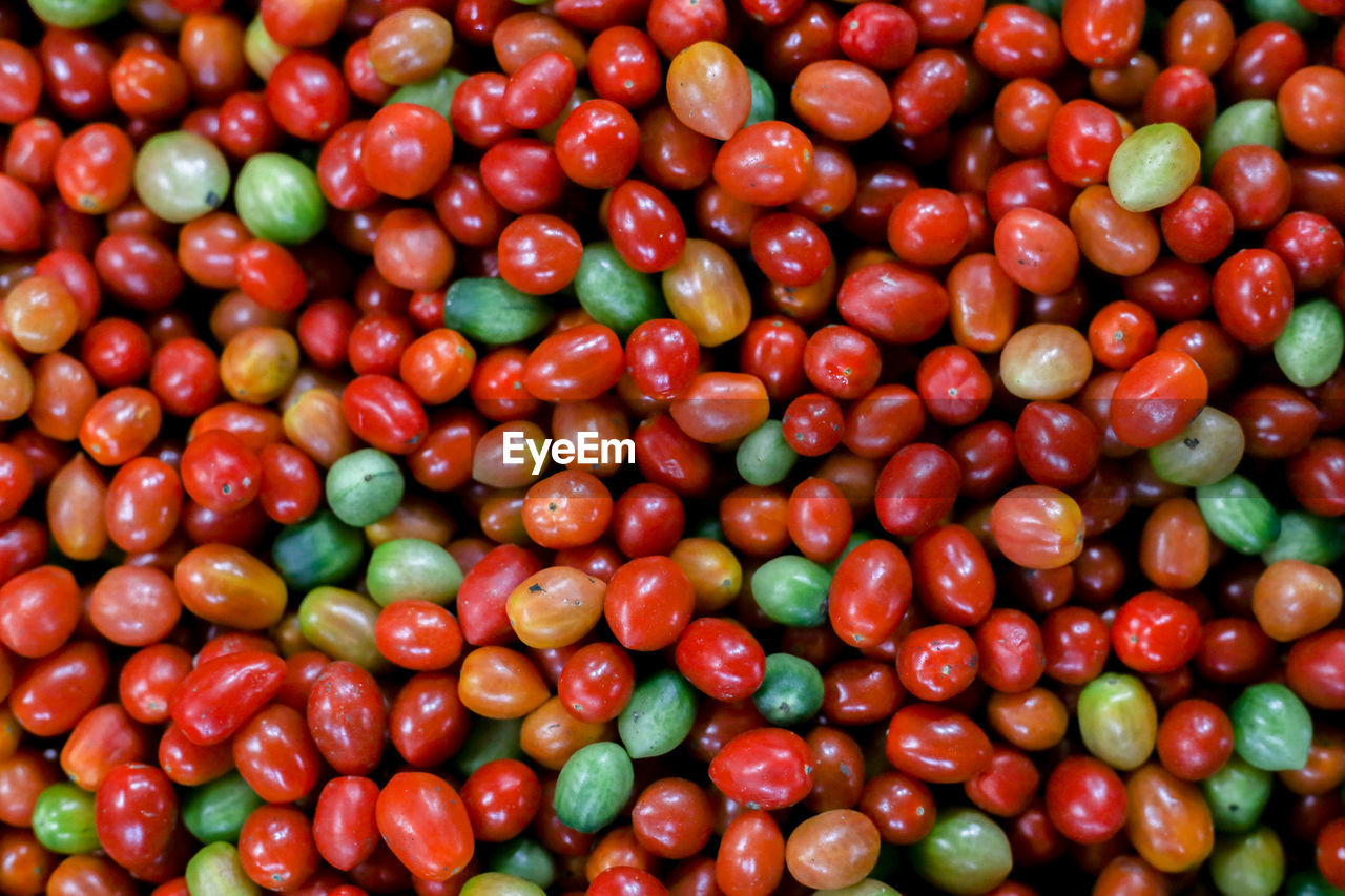 Full frame shot of tomatoes