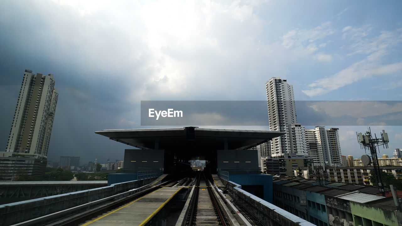 VIEW OF CITY AGAINST SKY