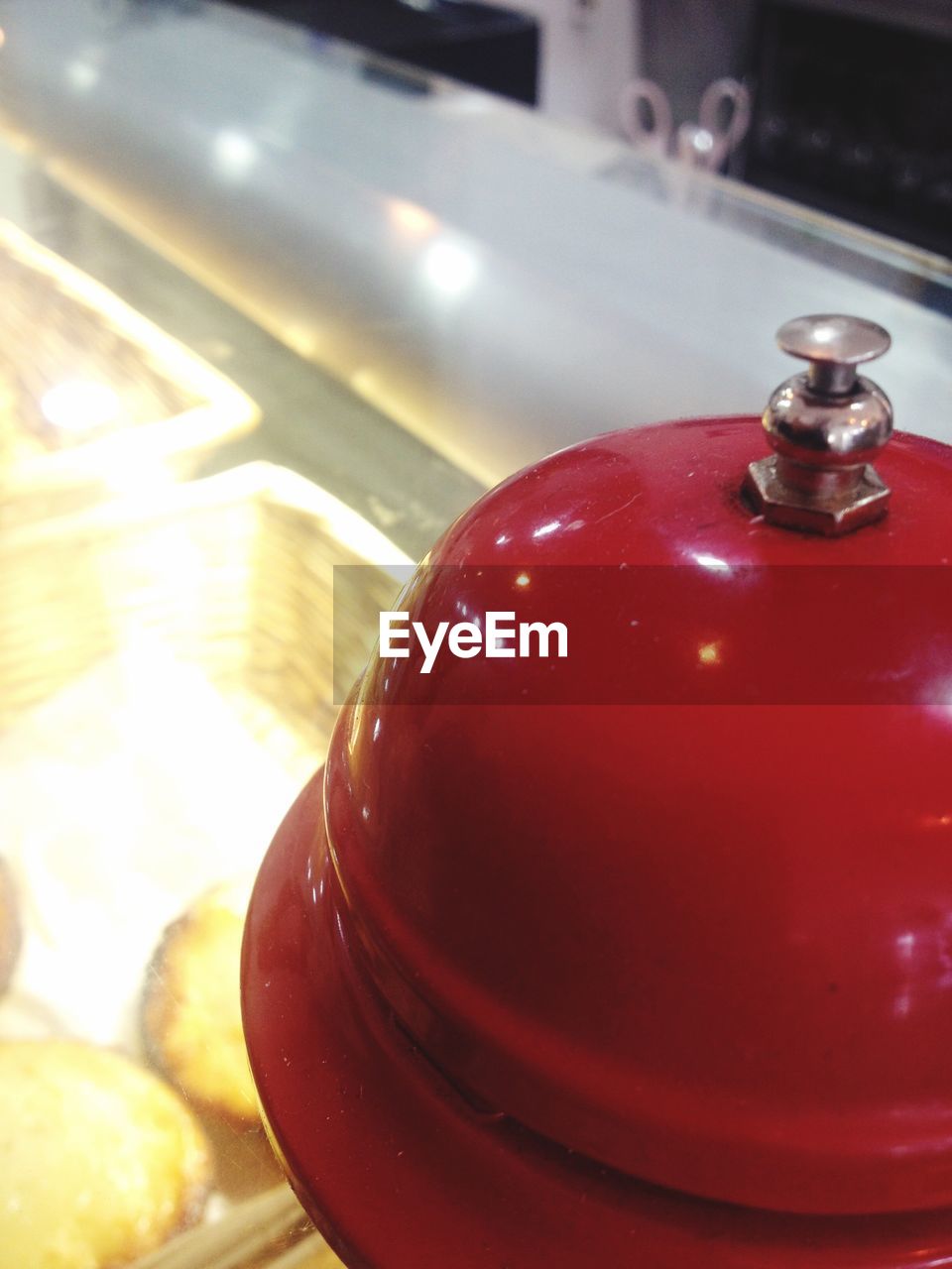 CLOSE UP OF RED AND CLOSE-UP OF ELECTRIC LAMP