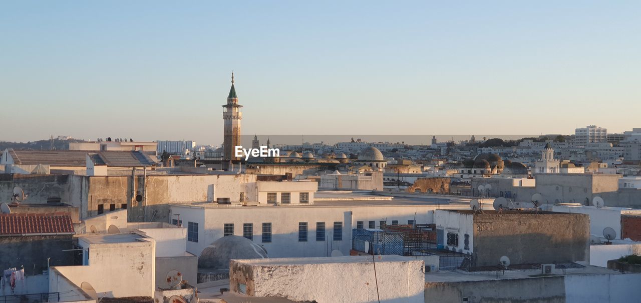 On the roof of médina tunisa