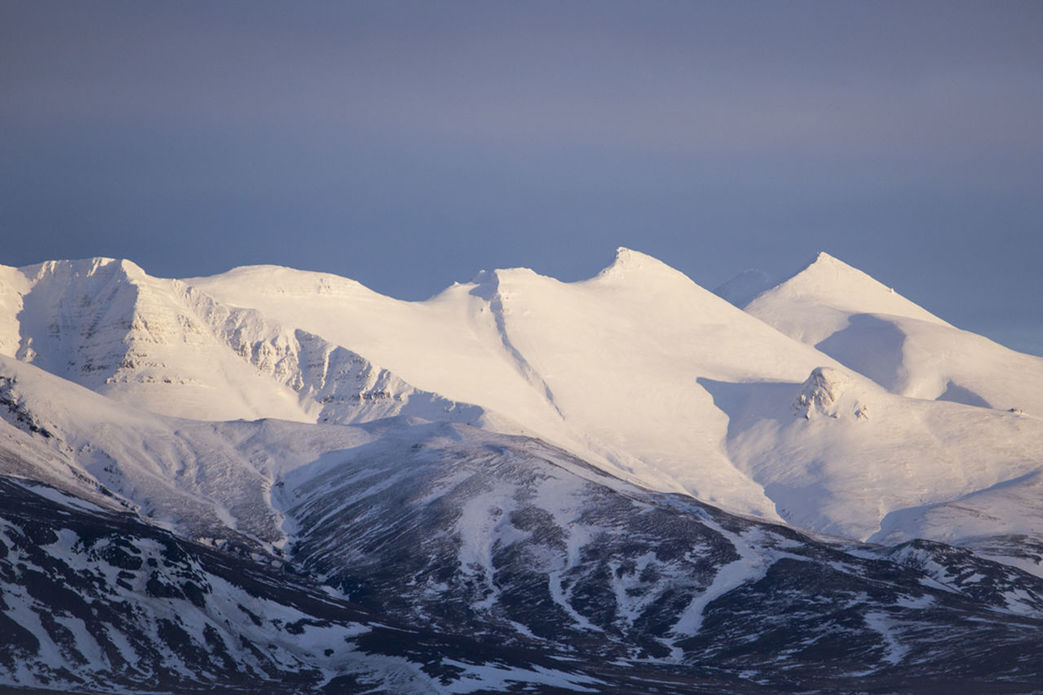 SNOW COVERED MOUNTAINS