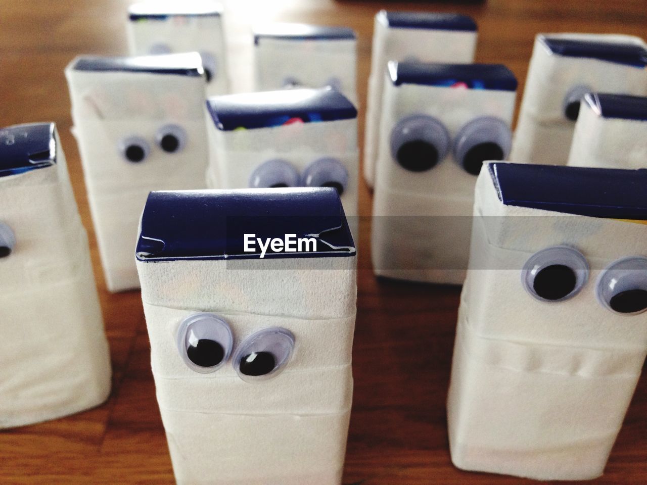 Close-up of halloween decoration on table