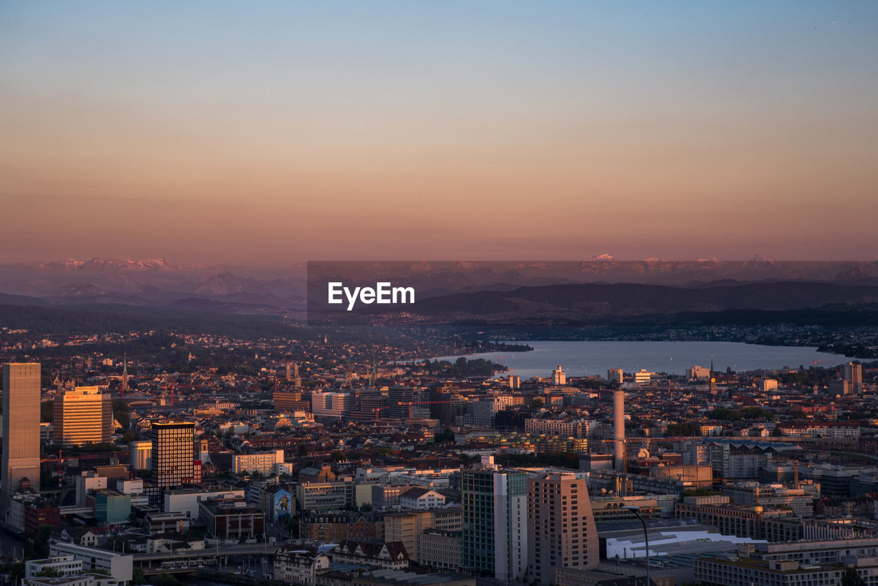 View from zurich, schwitzerland