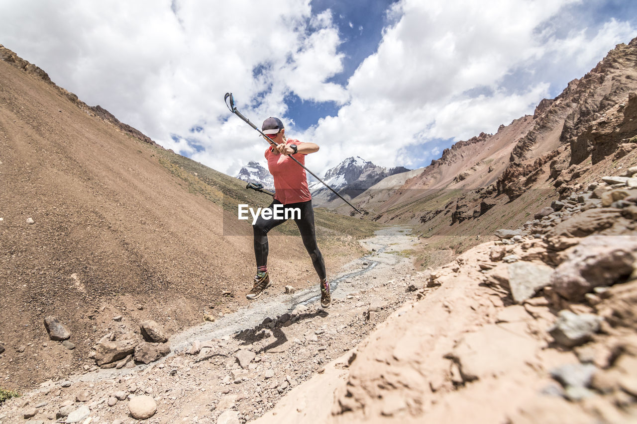 Sunny stroeer runs aconcagua, setting a speed record on the peak