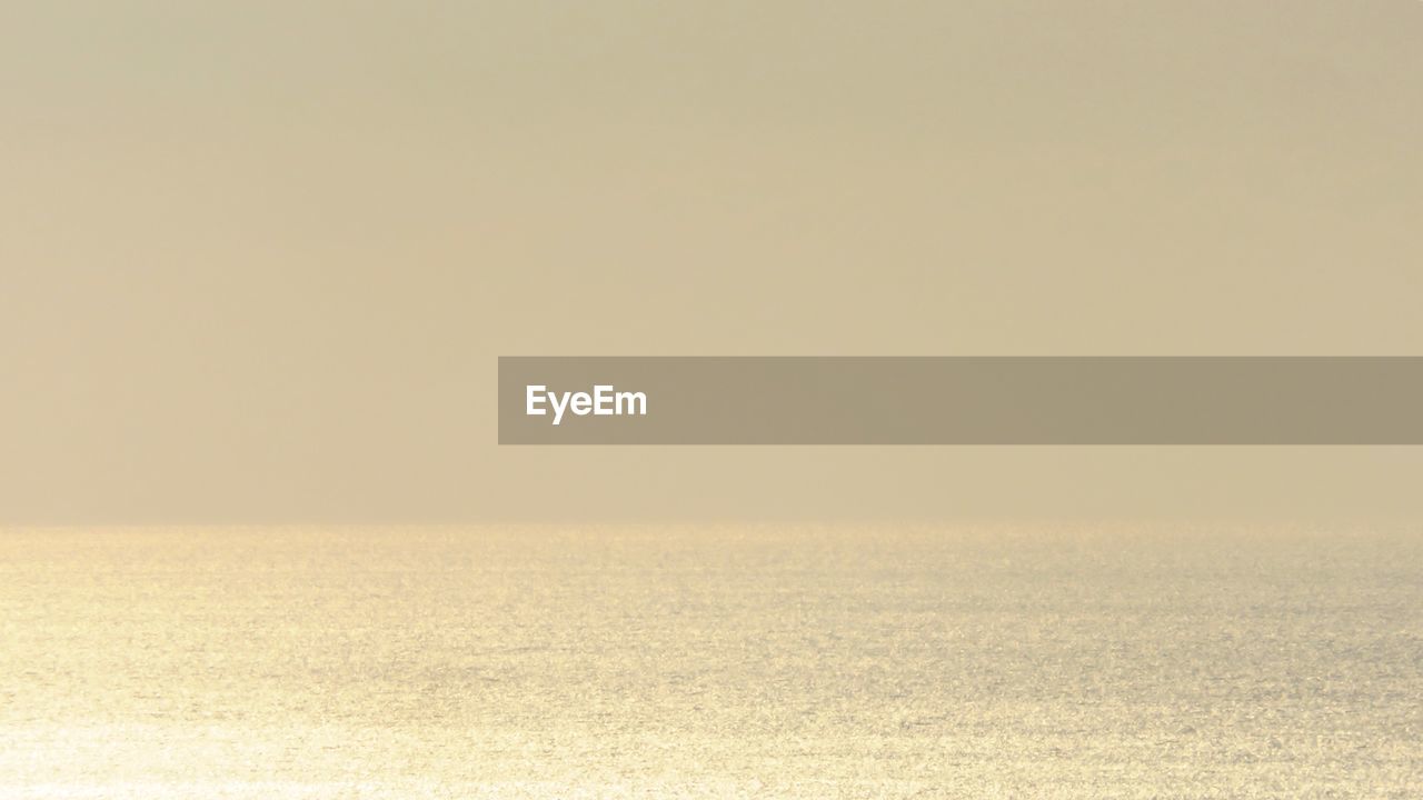 Glittering sea in summer