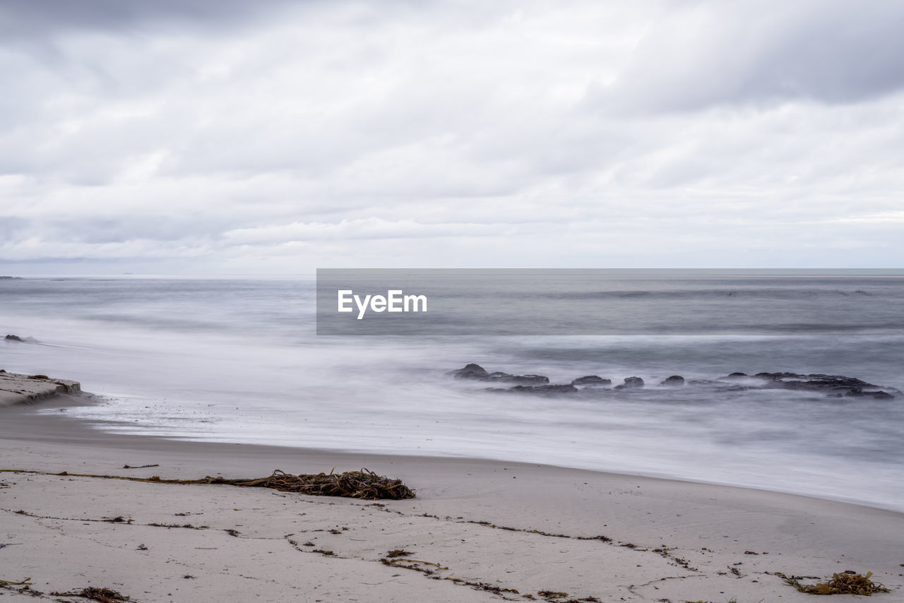 Winter morning at windansea beach. la jolla, ca, usa.