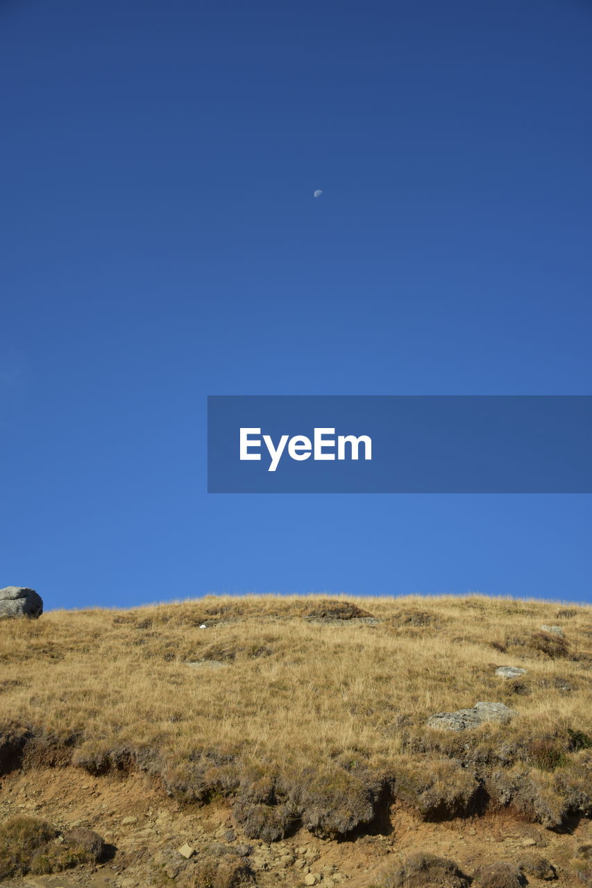 LANDSCAPE AGAINST CLEAR BLUE SKY