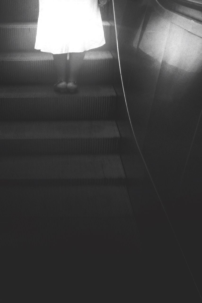 STAIRCASE IN THE DARK