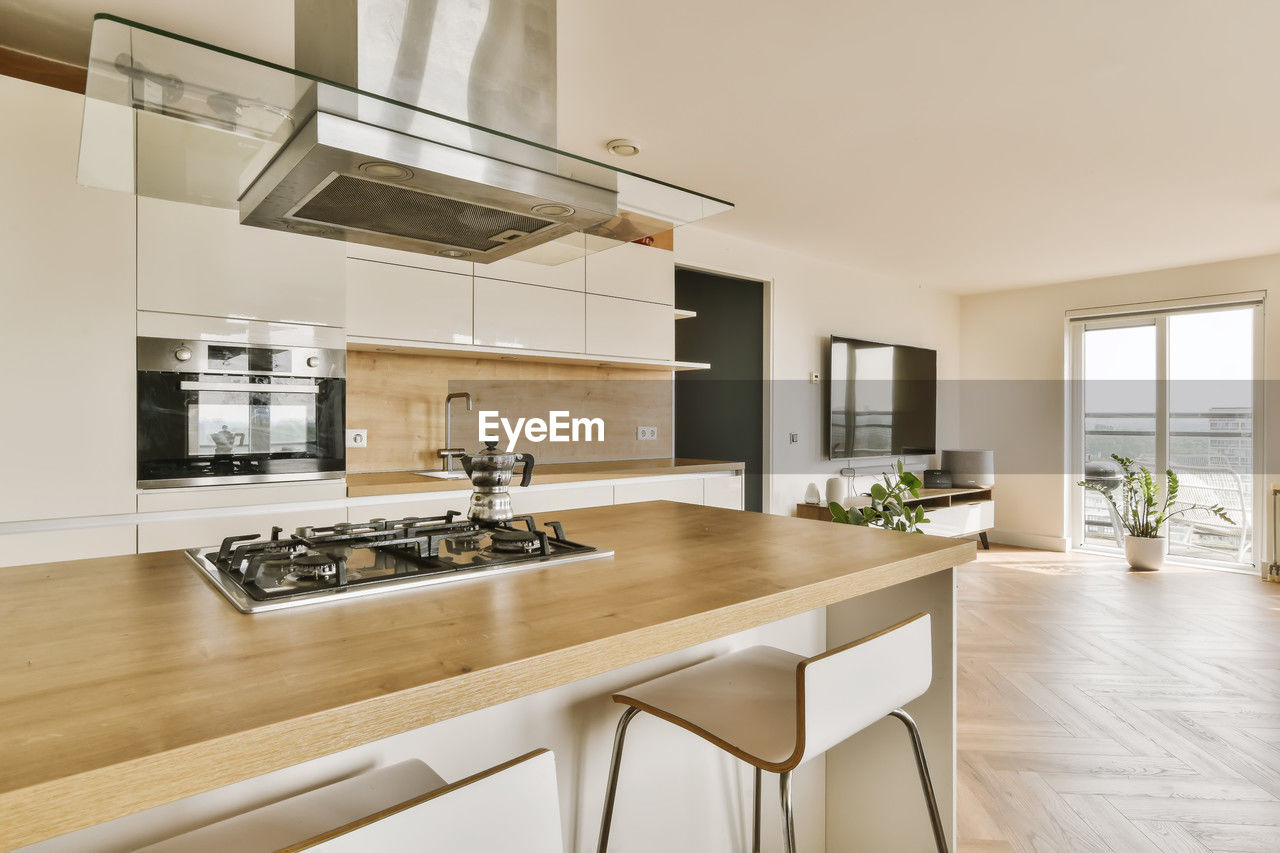 interior of kitchen at home