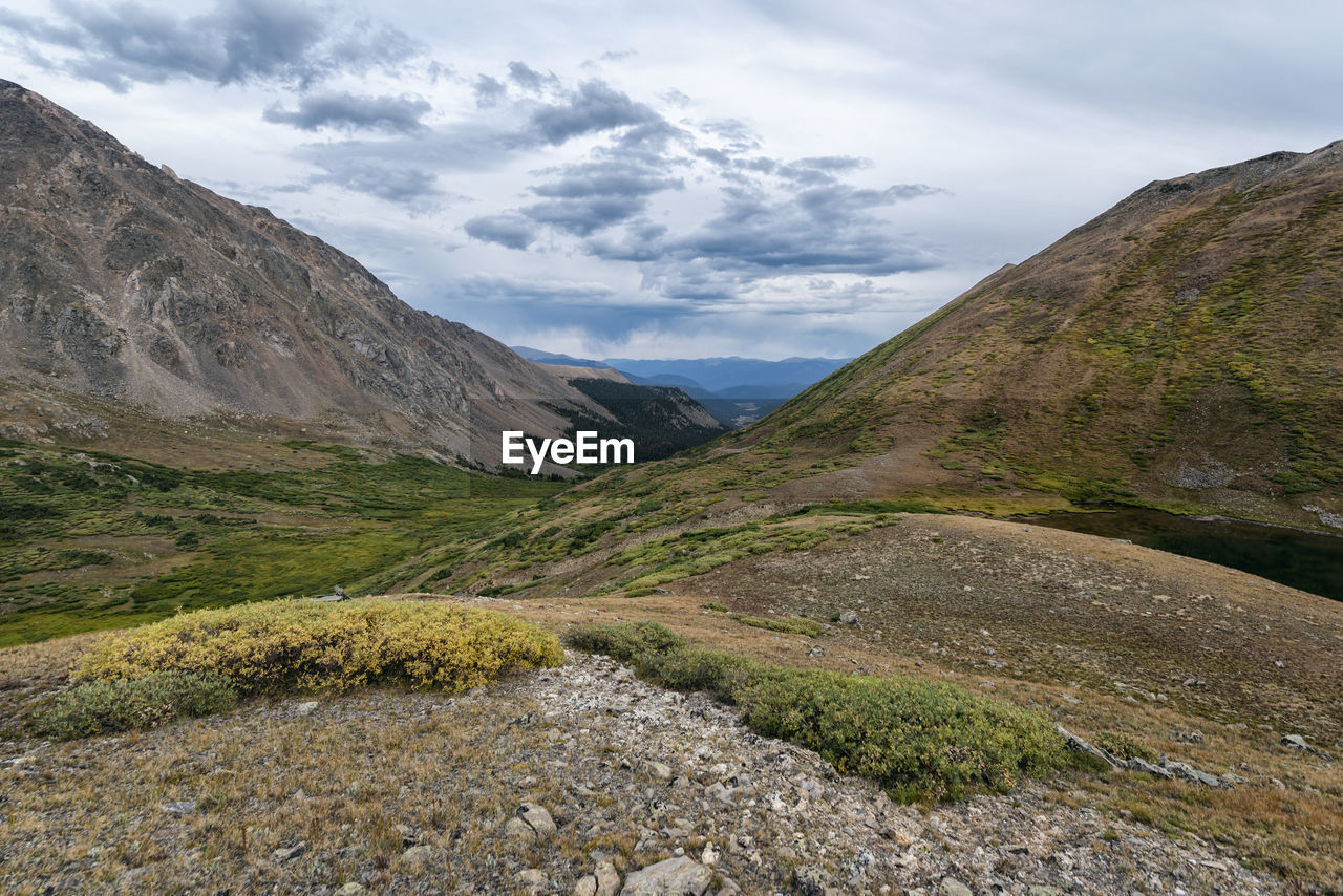 Landscape in the rocky mountains, colorado