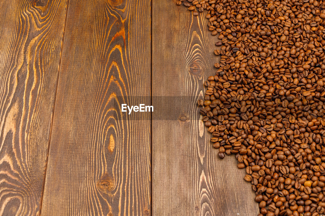 flooring, brown, food and drink, wood, food, no people, backgrounds, pattern, crop, full frame, floor, textured, cereal plant, agriculture, soil, indoors, large group of objects, close-up, freshness, seed, plant, nature, produce, directly above, abundance, healthy eating