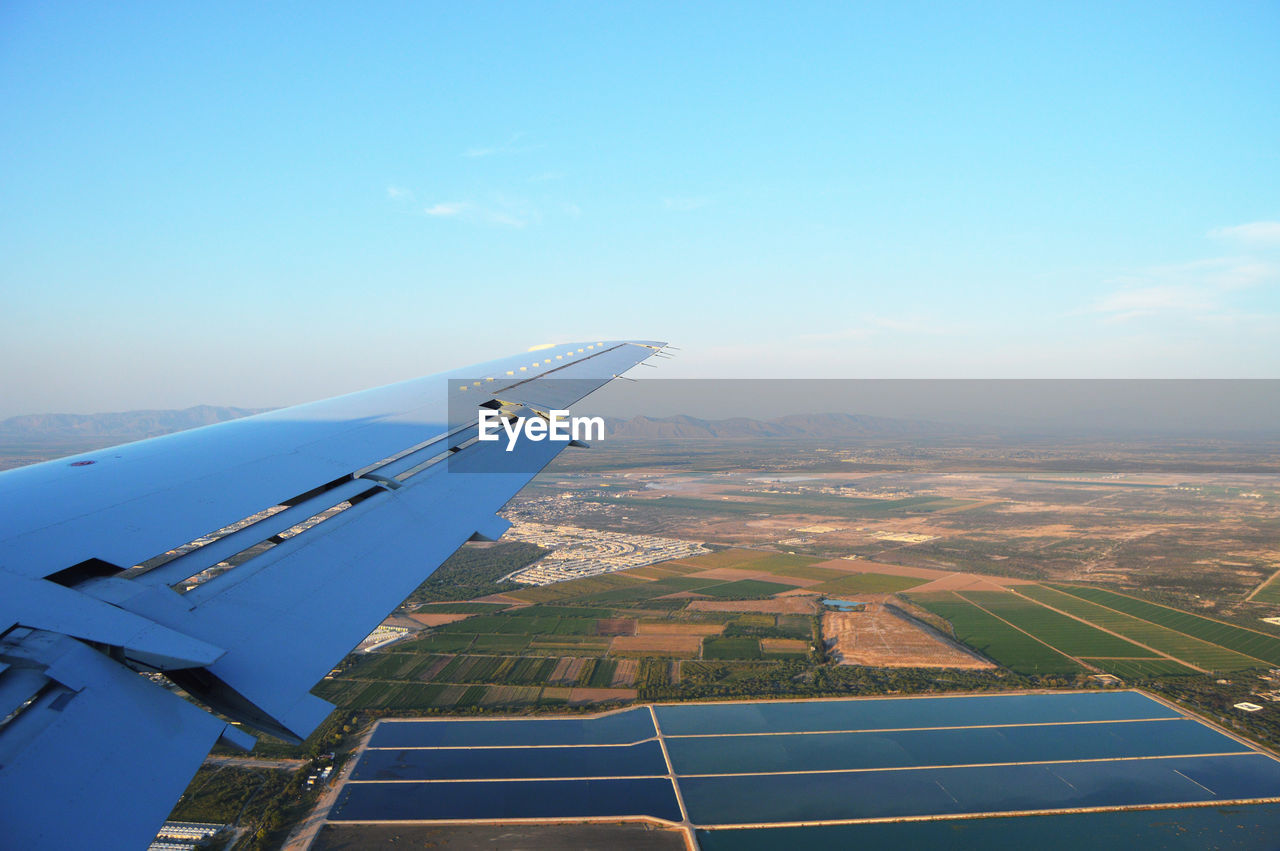 Aerial view of landscape