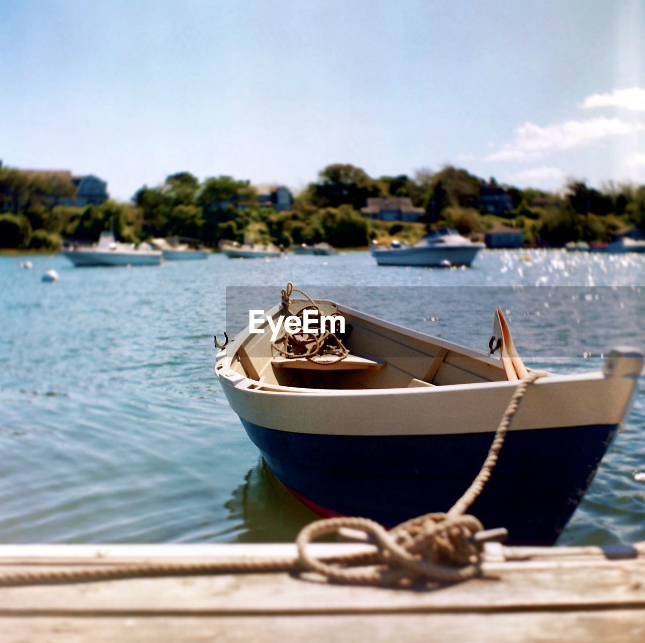 Row boat at chatham, cape cod