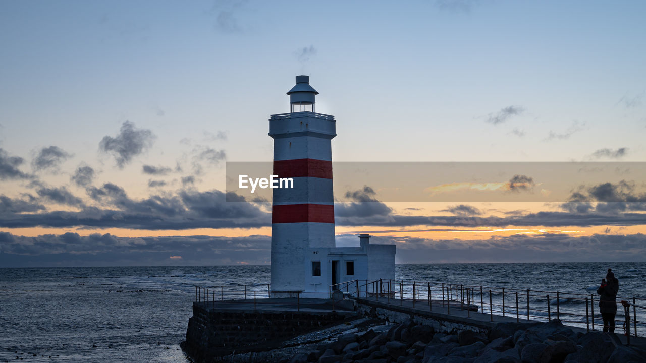 Lighthouse in iceland 