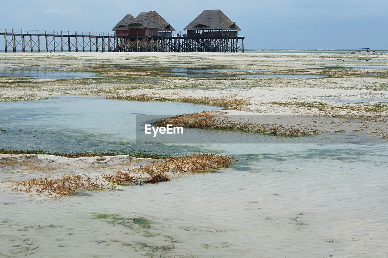 Scenic view of beach