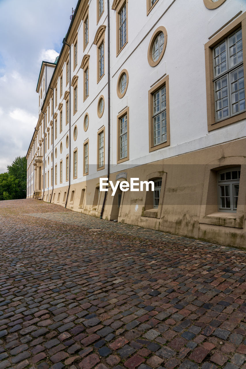 View of gottorf castle in schleswig in germany.