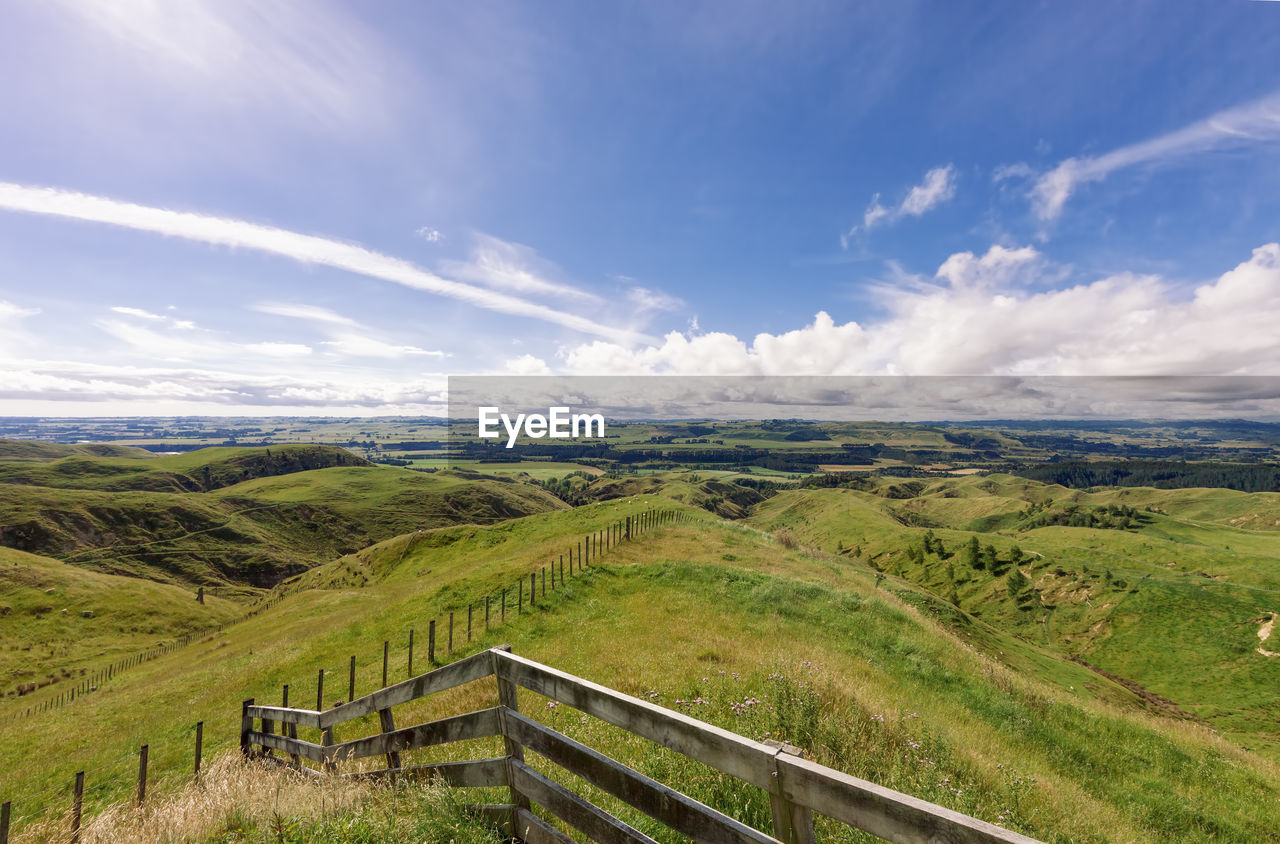 PANORAMIC SHOT OF LANDSCAPE AGAINST SKY