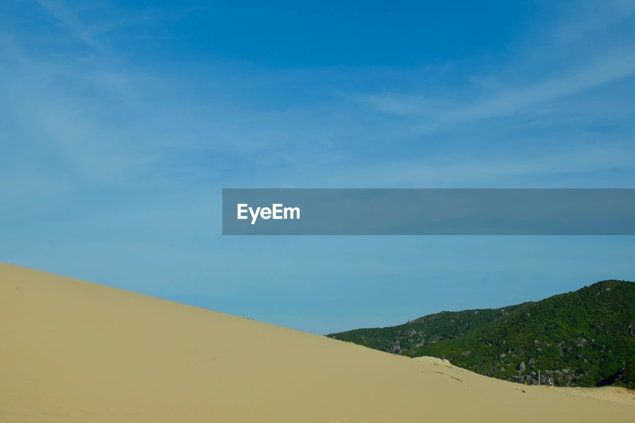 SCENIC VIEW OF ARID LANDSCAPE AGAINST SKY