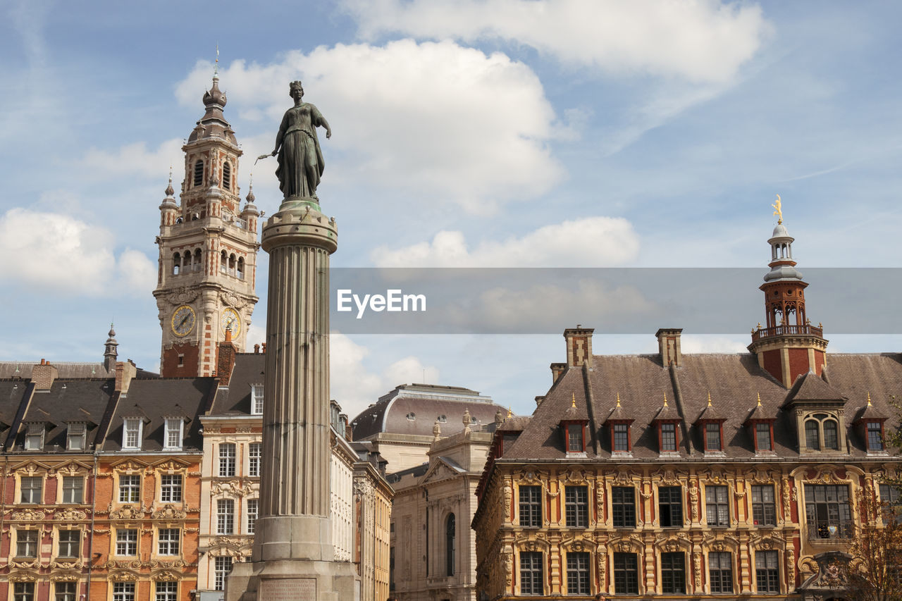 Grand place in the city of lille