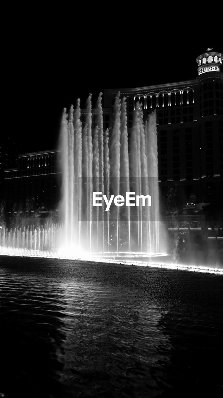 VIEW OF FOUNTAIN IN PARK