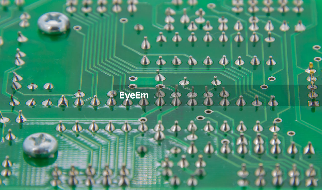 Full frame shot of computer chip