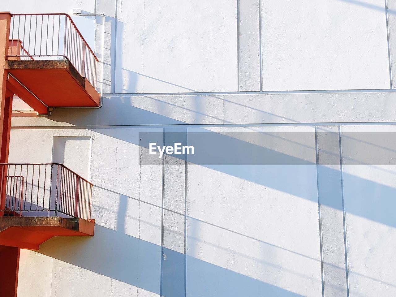 Low angle view of staircase in building