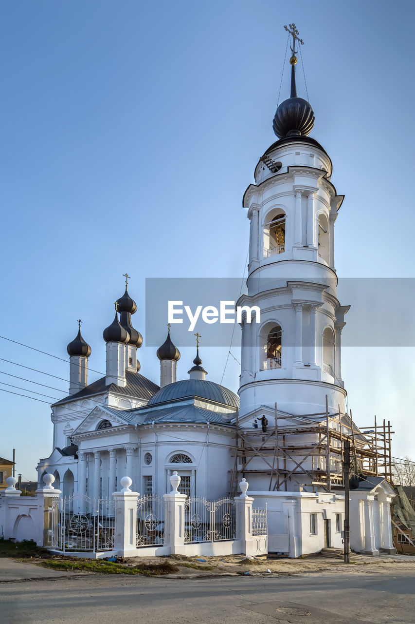 Church of the kazan icon of the mother of god in kaluga city center, russia