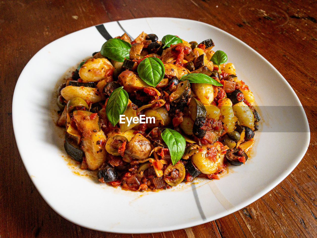Vegetarian gnocchi 