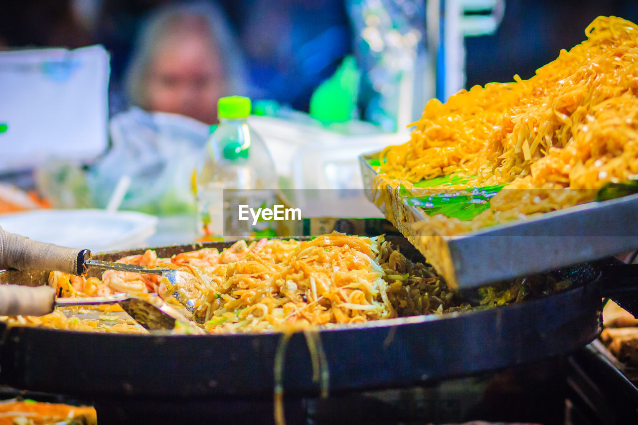 CLOSE-UP OF FOOD FOR SALE IN MARKET