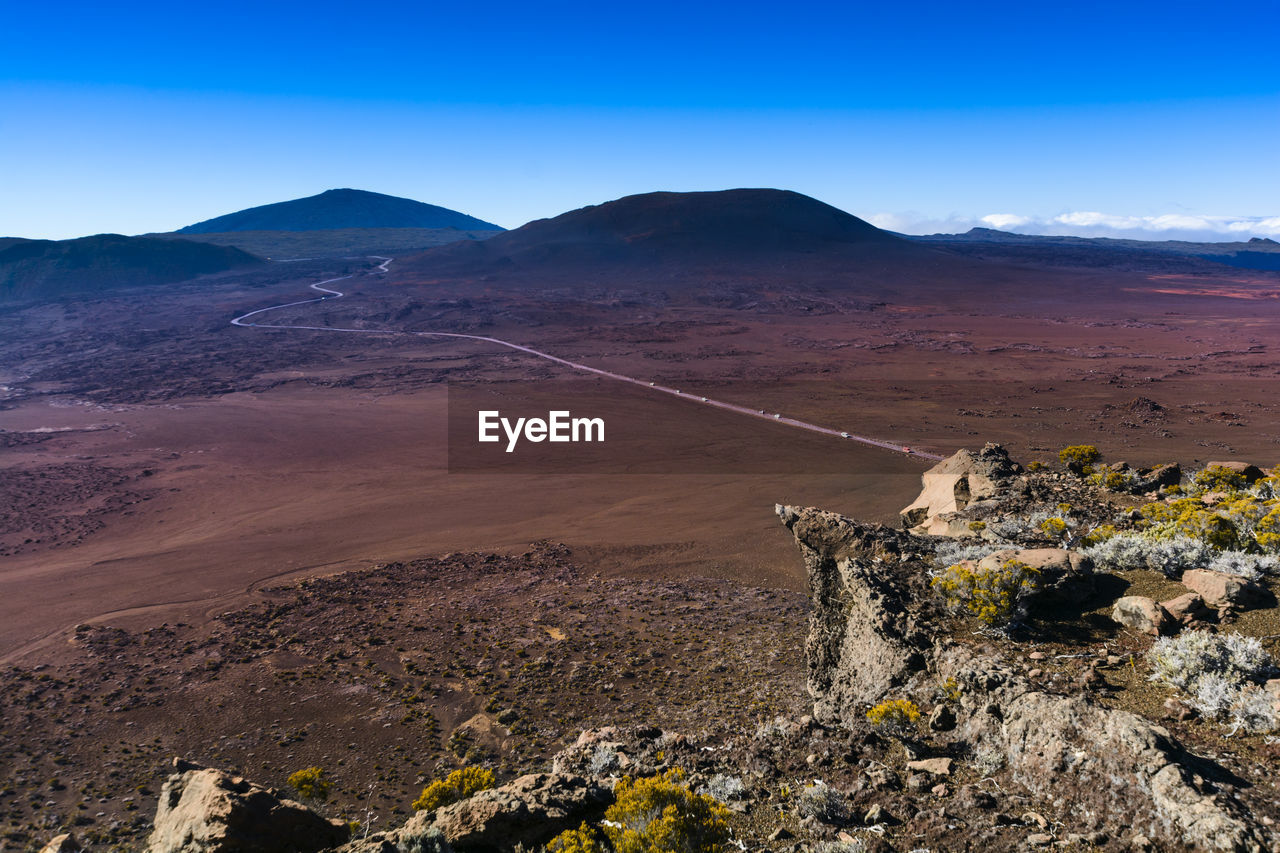 Plaine des sables, piton de la fournaise at reunion island