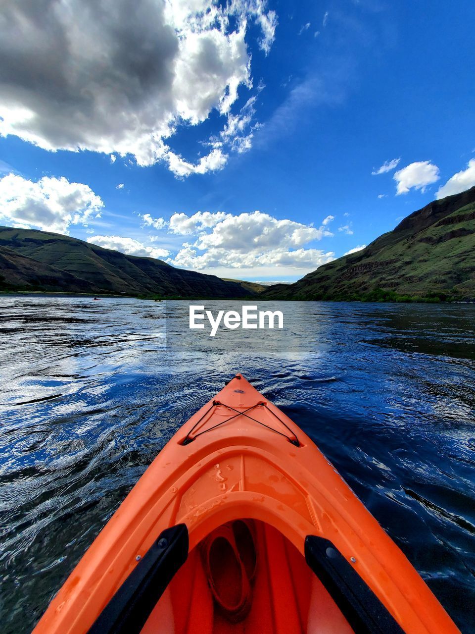 boat in lake