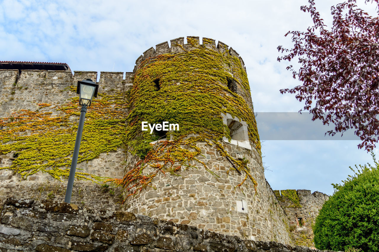 LOW ANGLE VIEW OF OLD BUILDING