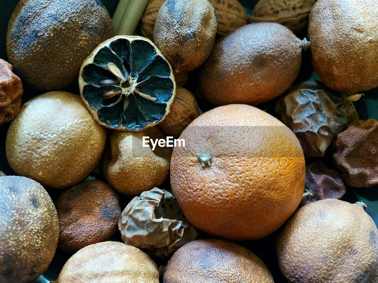 Full frame shot of fruits for sale in market