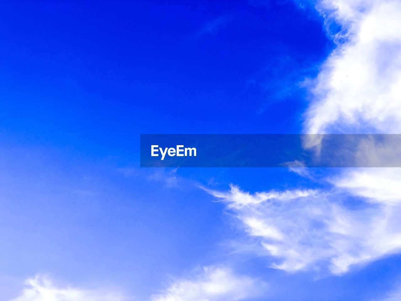 Low angle view of clouds in blue sky