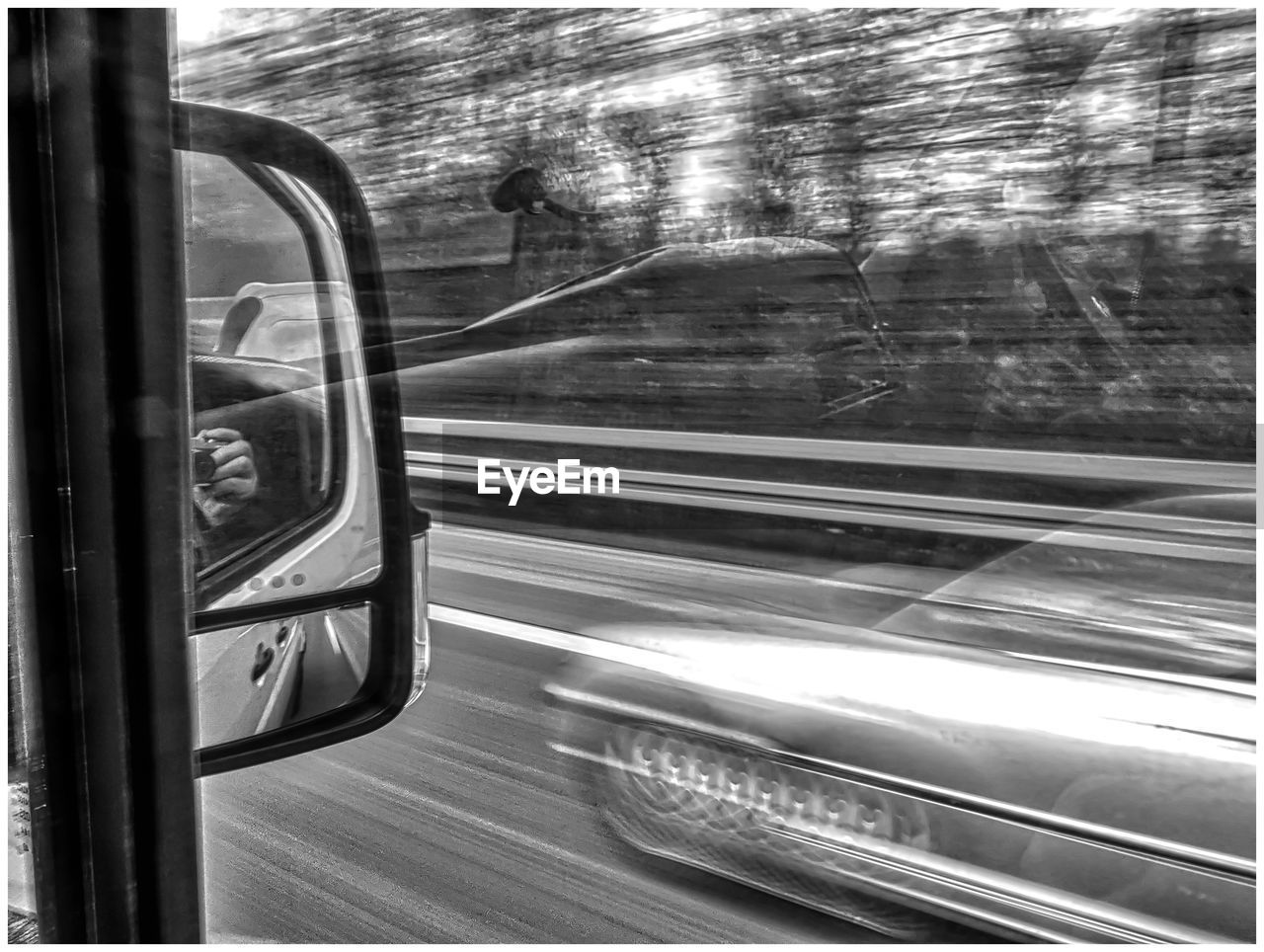 RAILROAD TRACKS IN THE DARK