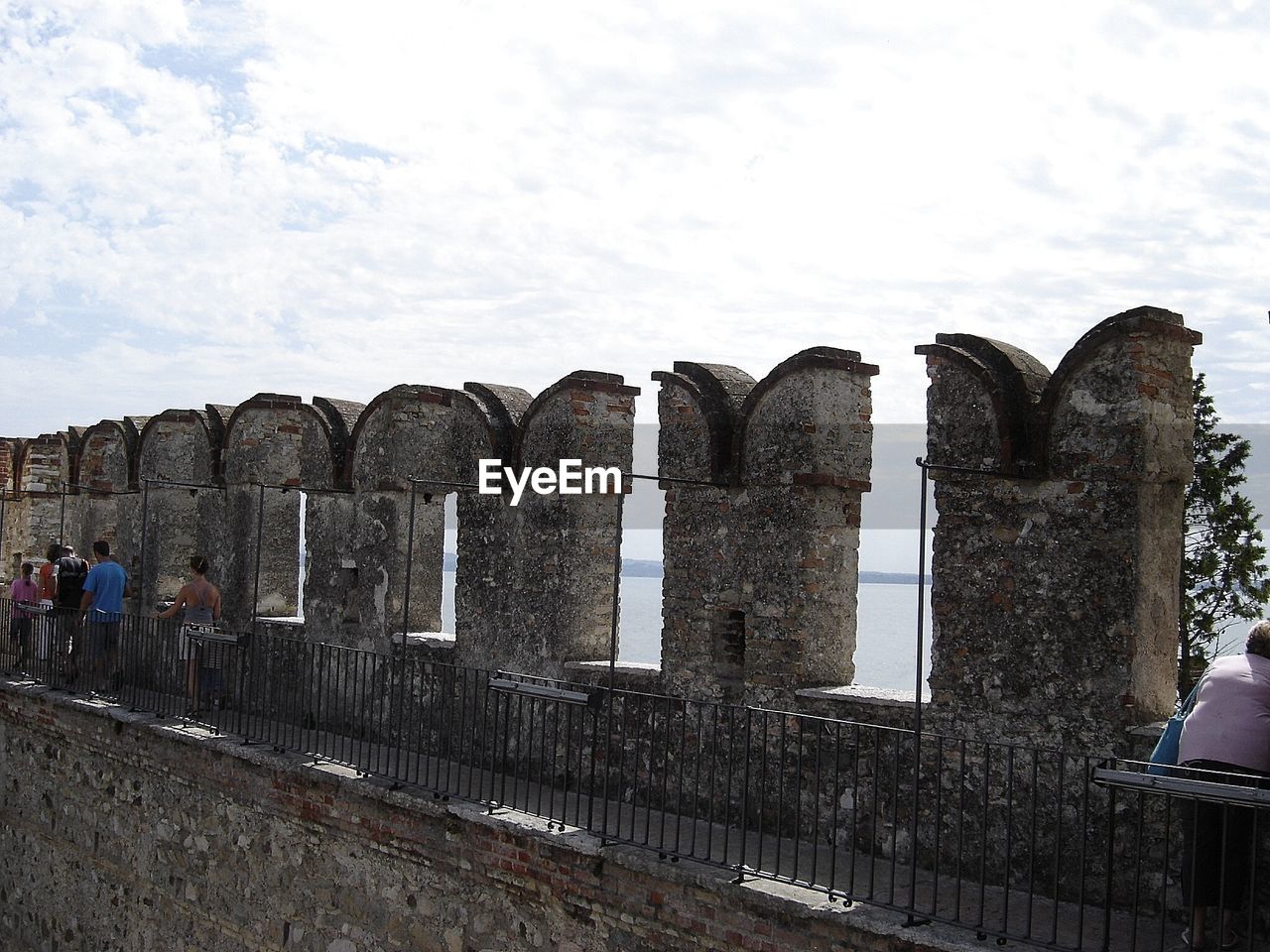 OLD RUINS AGAINST CLEAR SKY