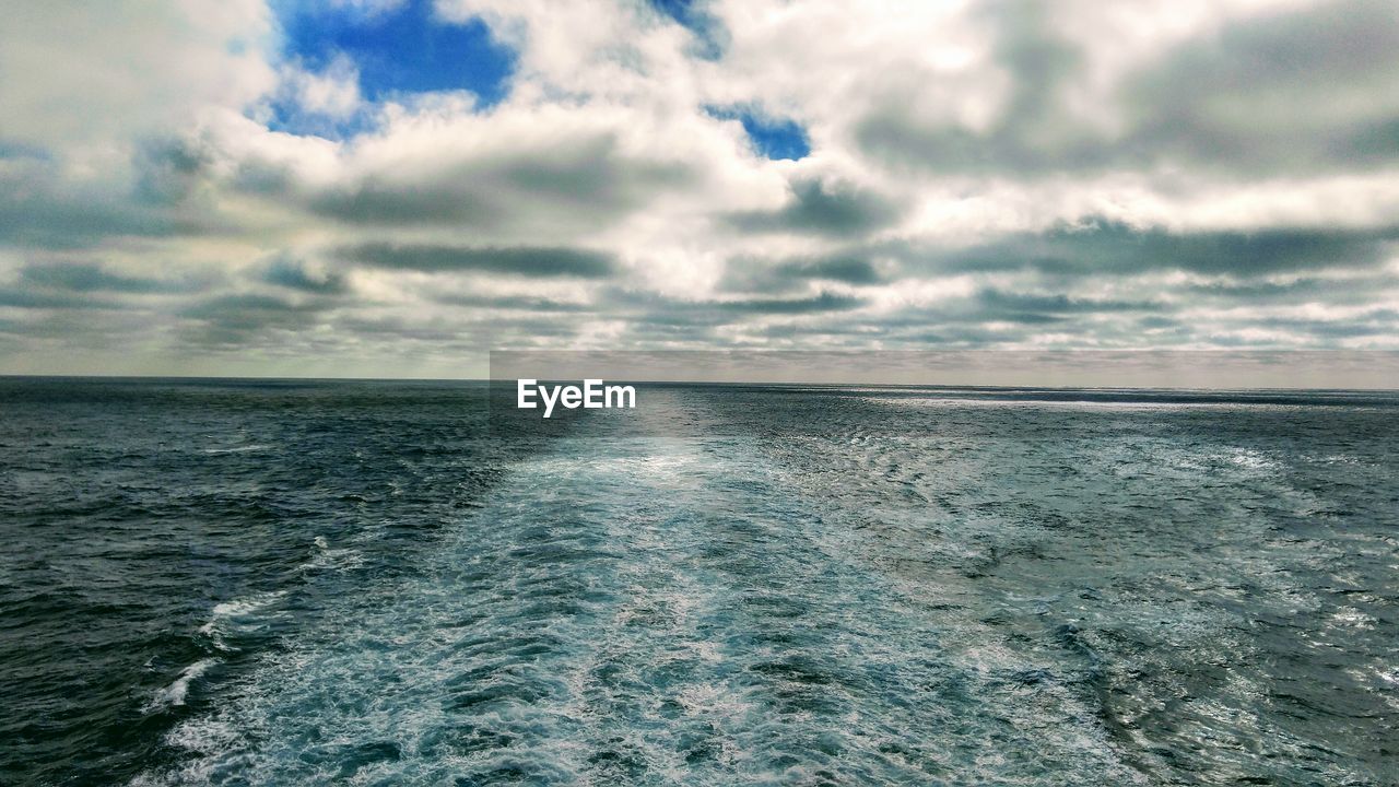 IDYLLIC SHOT OF SEA AGAINST SKY