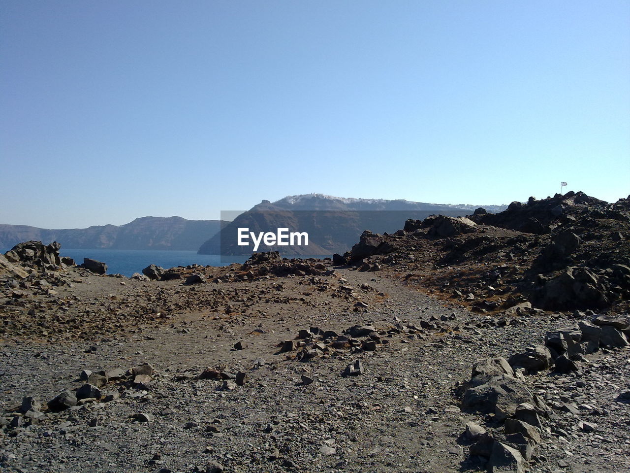 PANORAMIC VIEW OF LANDSCAPE AGAINST CLEAR SKY