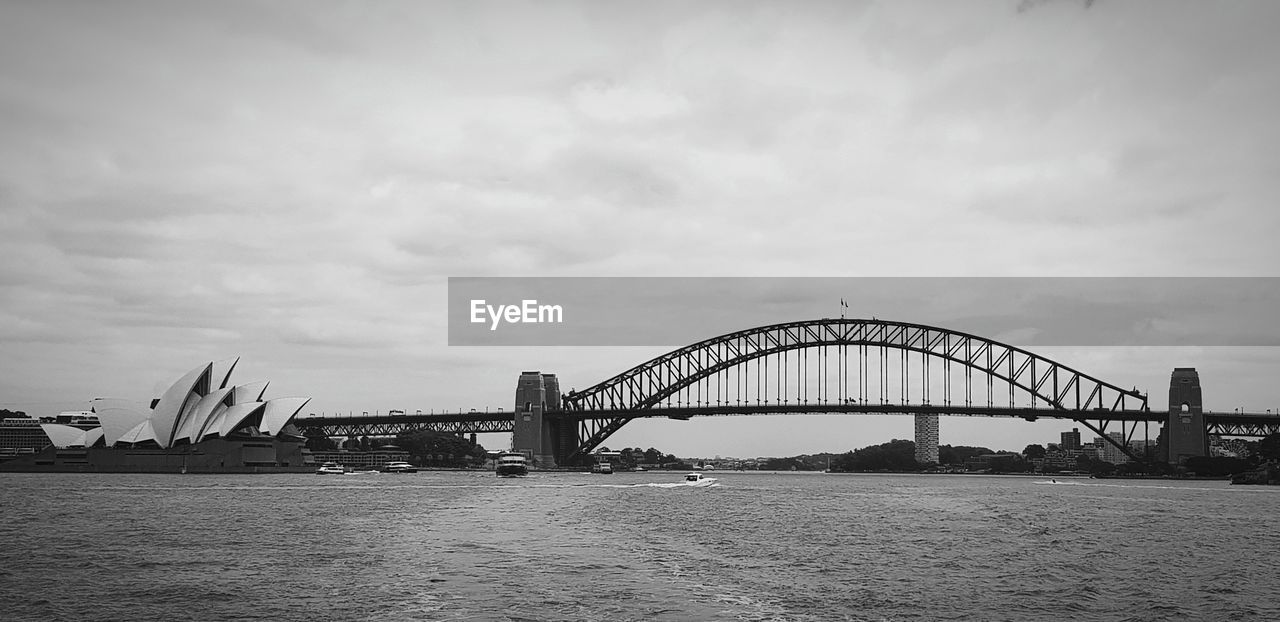 VIEW OF BRIDGE OVER RIVER