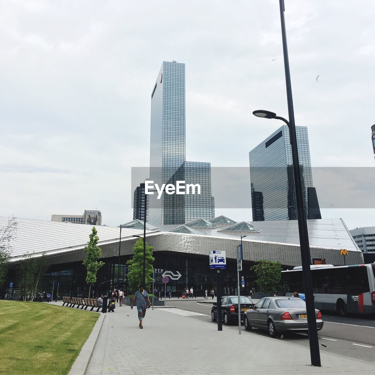 VIEW OF SKYSCRAPERS AGAINST SKY