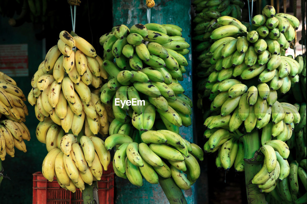 Fruits for sale at market stall