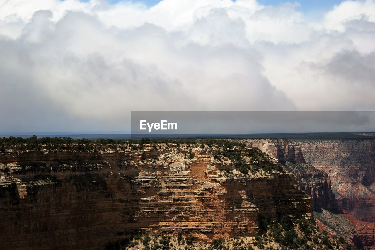 AERIAL VIEW OF ROCK FORMATION