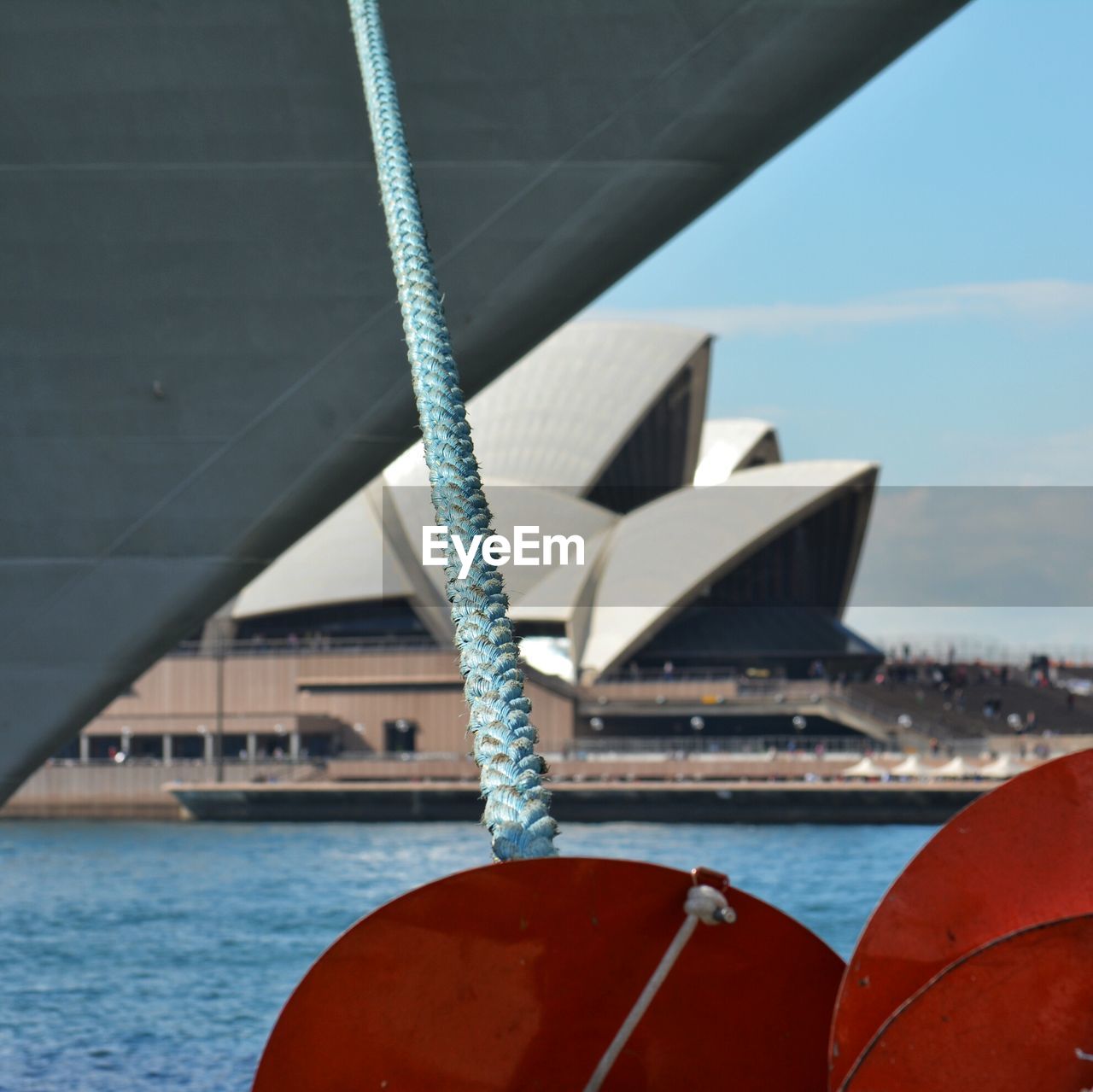 Sydney opera house against sky