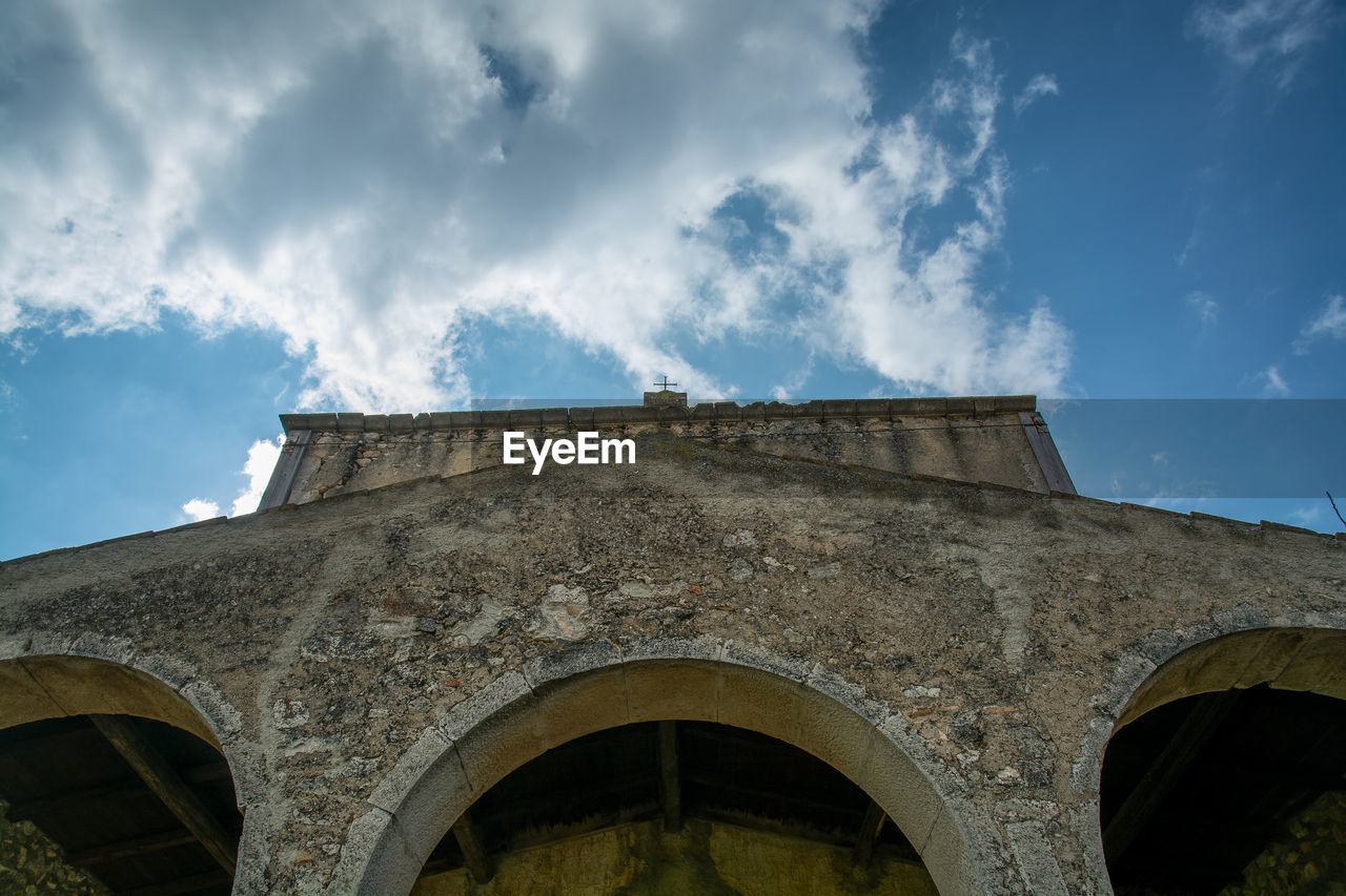 LOW ANGLE VIEW OF BUILDING AGAINST SKY