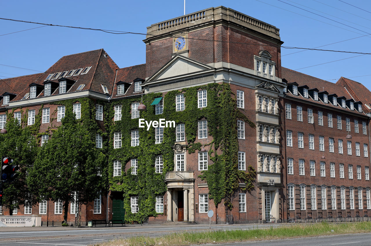 low angle view of old building